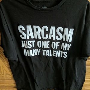 Sarcasm | Adult | Graphic | Comedy | Funny T-Shirt | XL